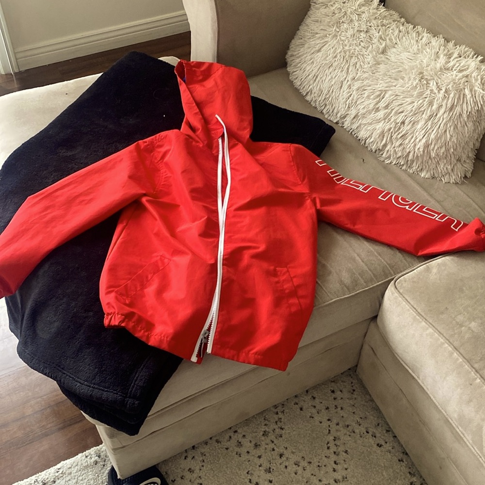 Tommy Hilfiger rain coat.